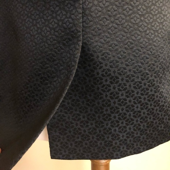 Black Patterned Blazer by Evan Picone NWT - Picture 8 of 11